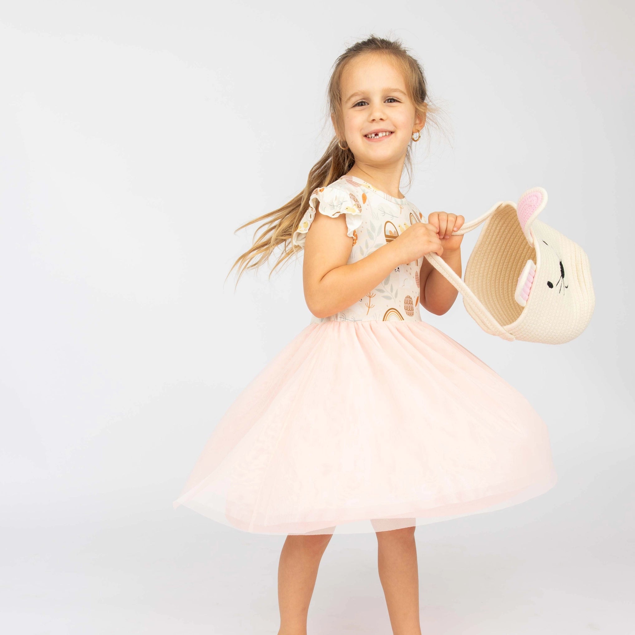 Kids Easter Twirl Dress