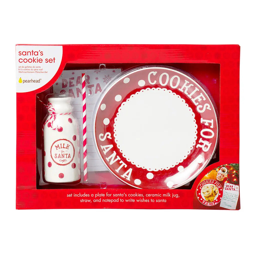 Santa's Milk & Cookies Set