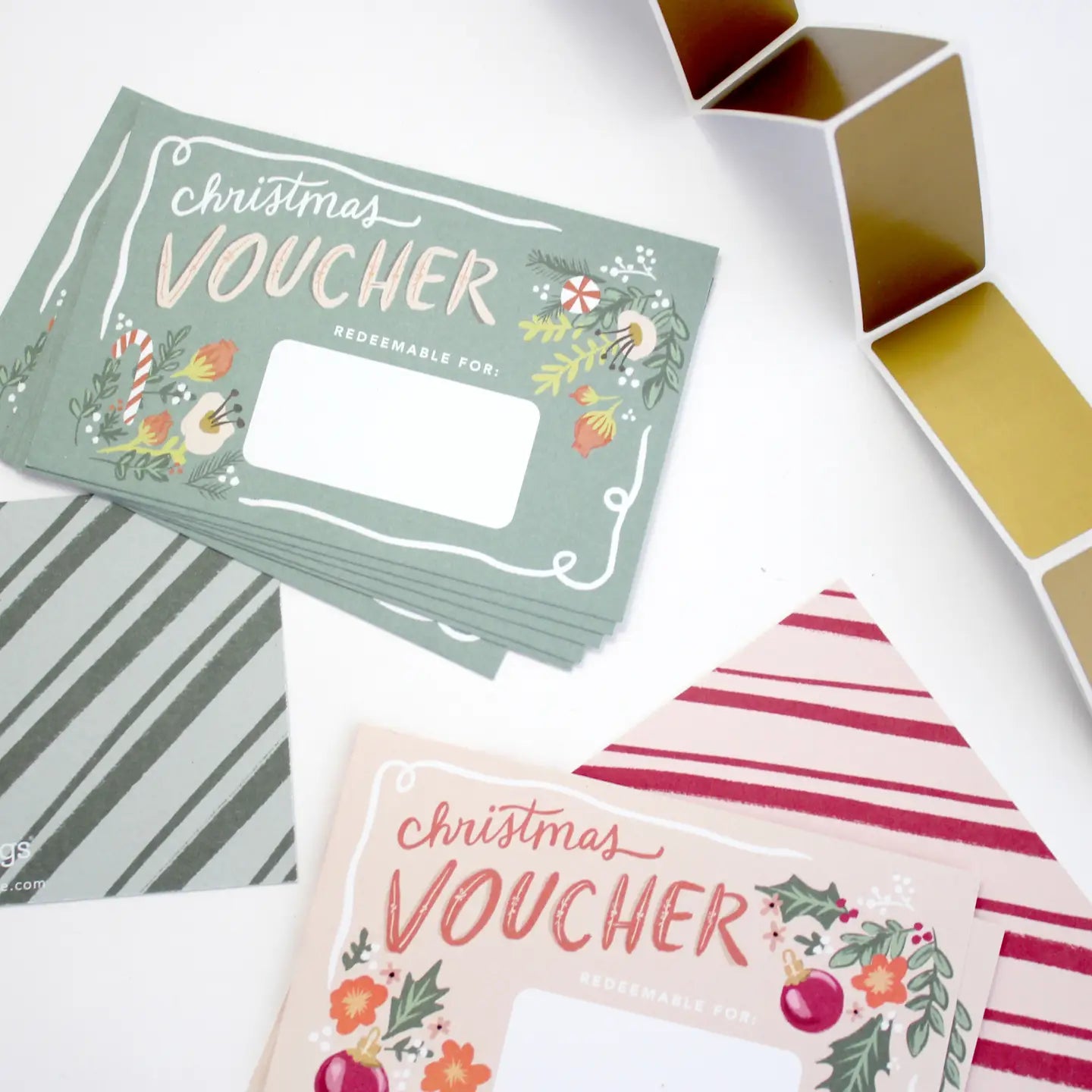 Scratch-Off Christmas Vouchers - Set of 12