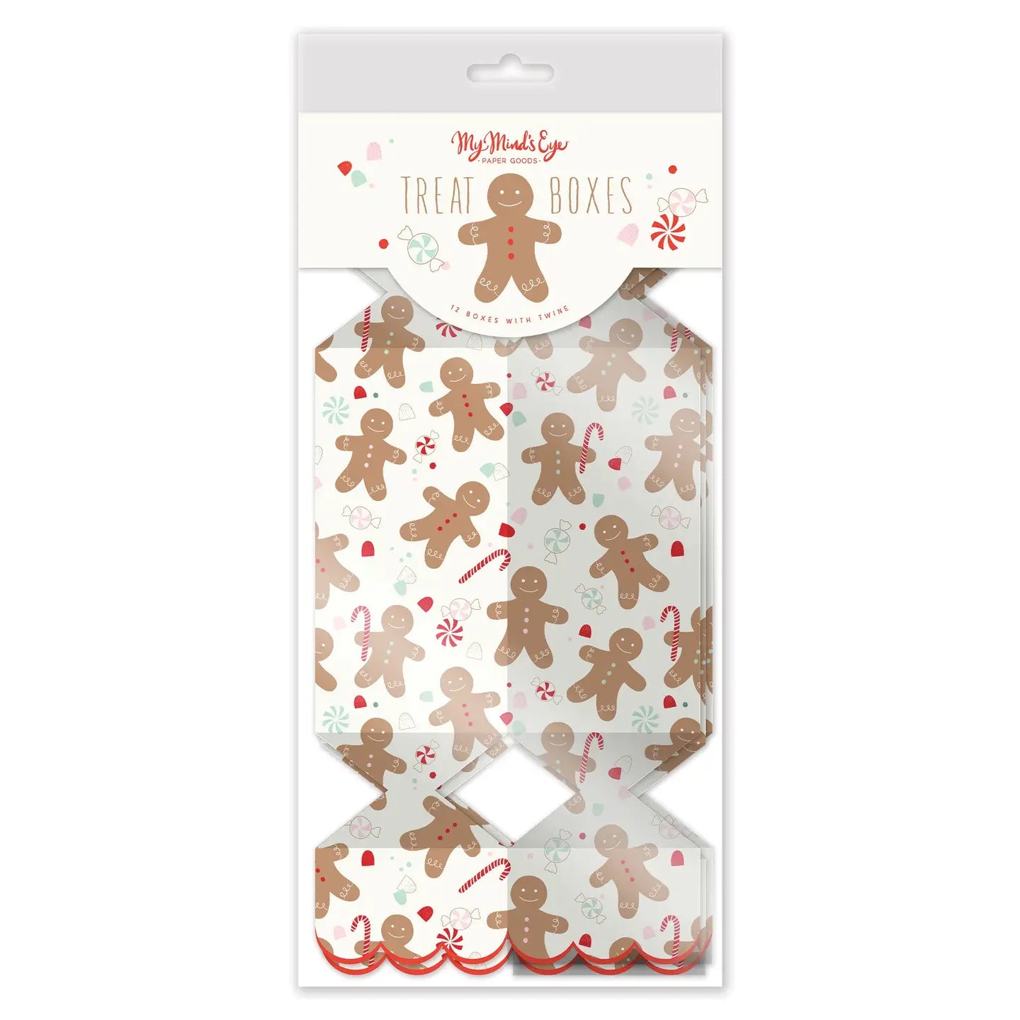 Treat Boxes - Gingerbread Man