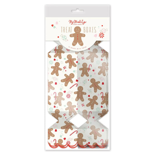 Treat Boxes - Gingerbread Man