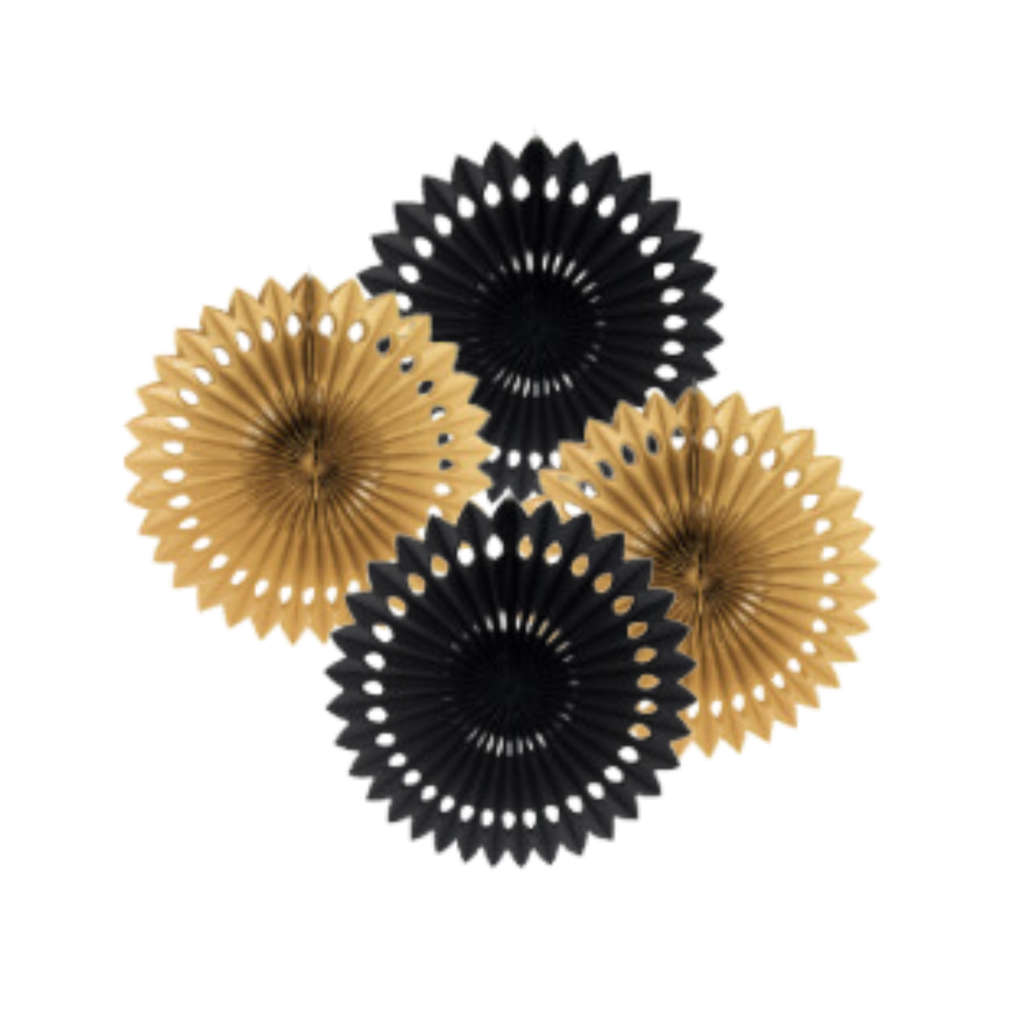 4 Paper Fans
