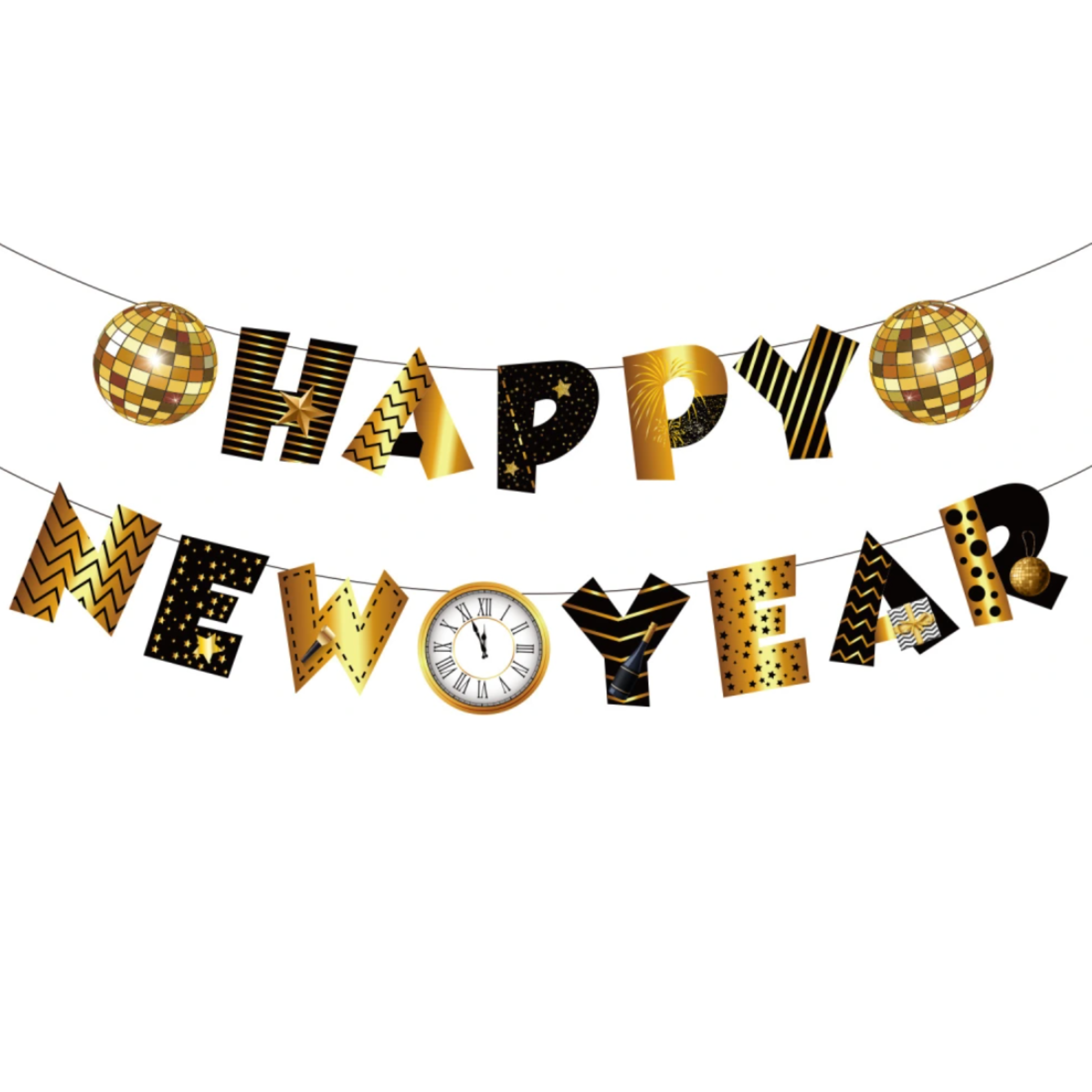 Happy New Year Banner