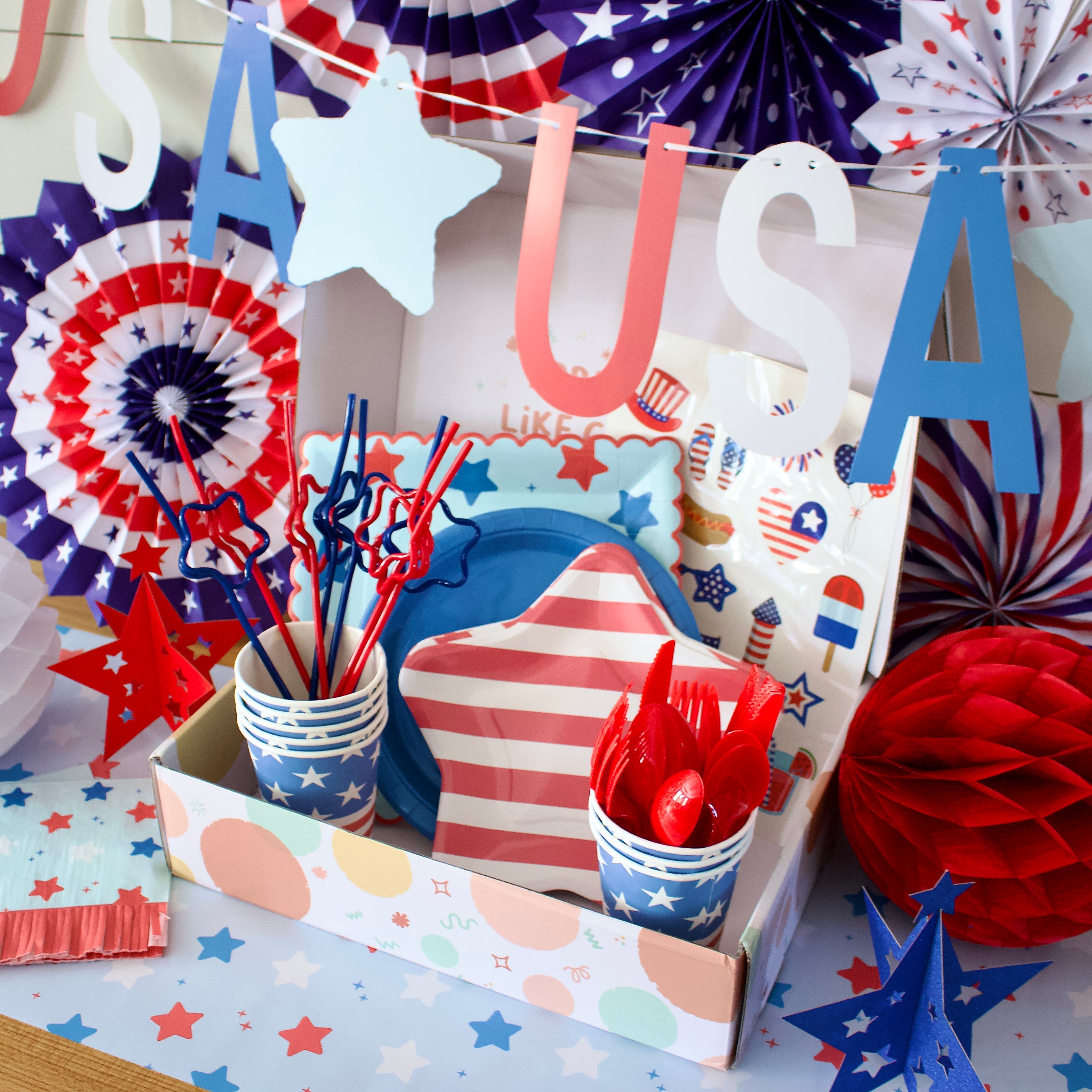 4th of July Box β The Confetti Code