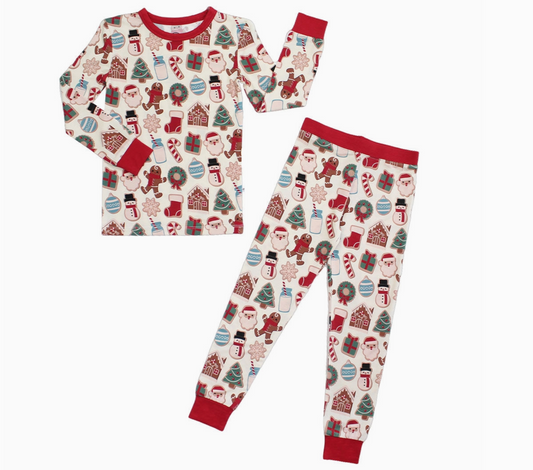 Pajamas - Milk & Cookies Two-Piece Set