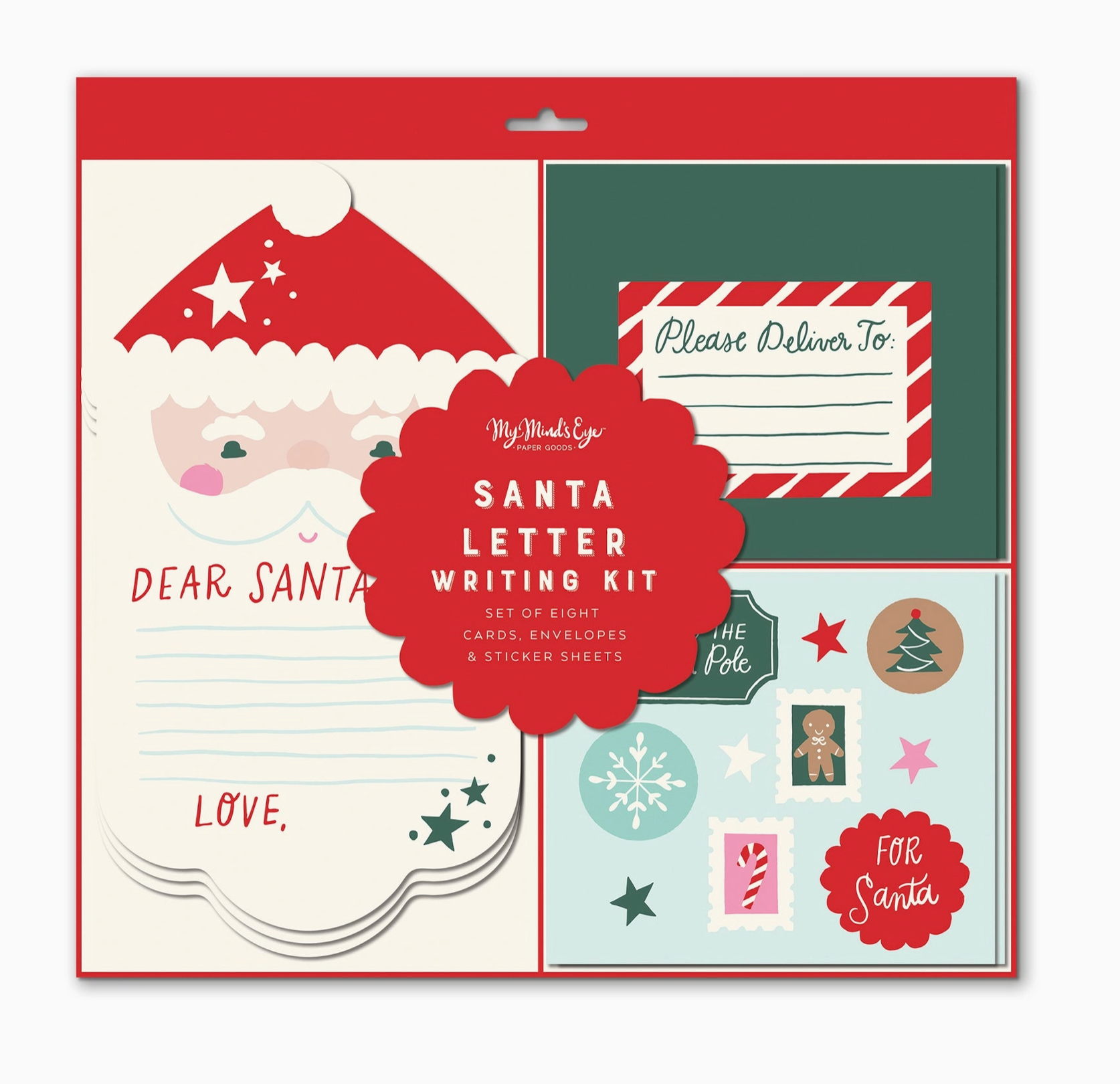 Santa Letter Code Santa Letter Writing Kit – The Confetti Code