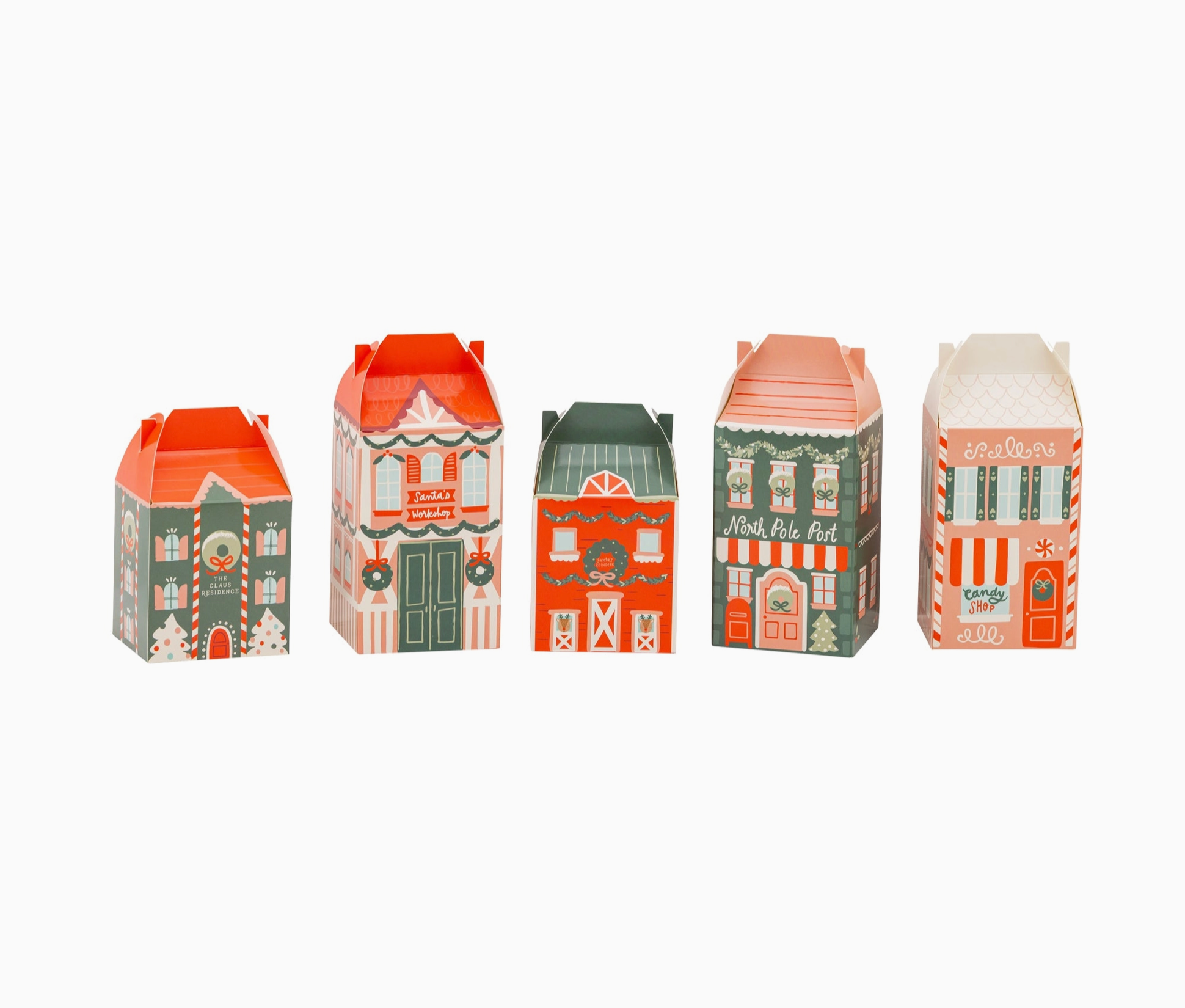North Pole Advent Boxes