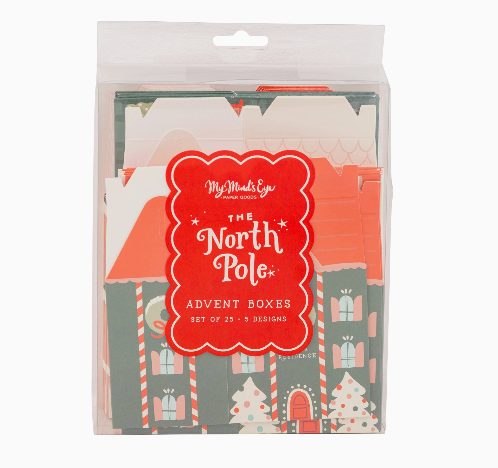 North Pole Advent Boxes