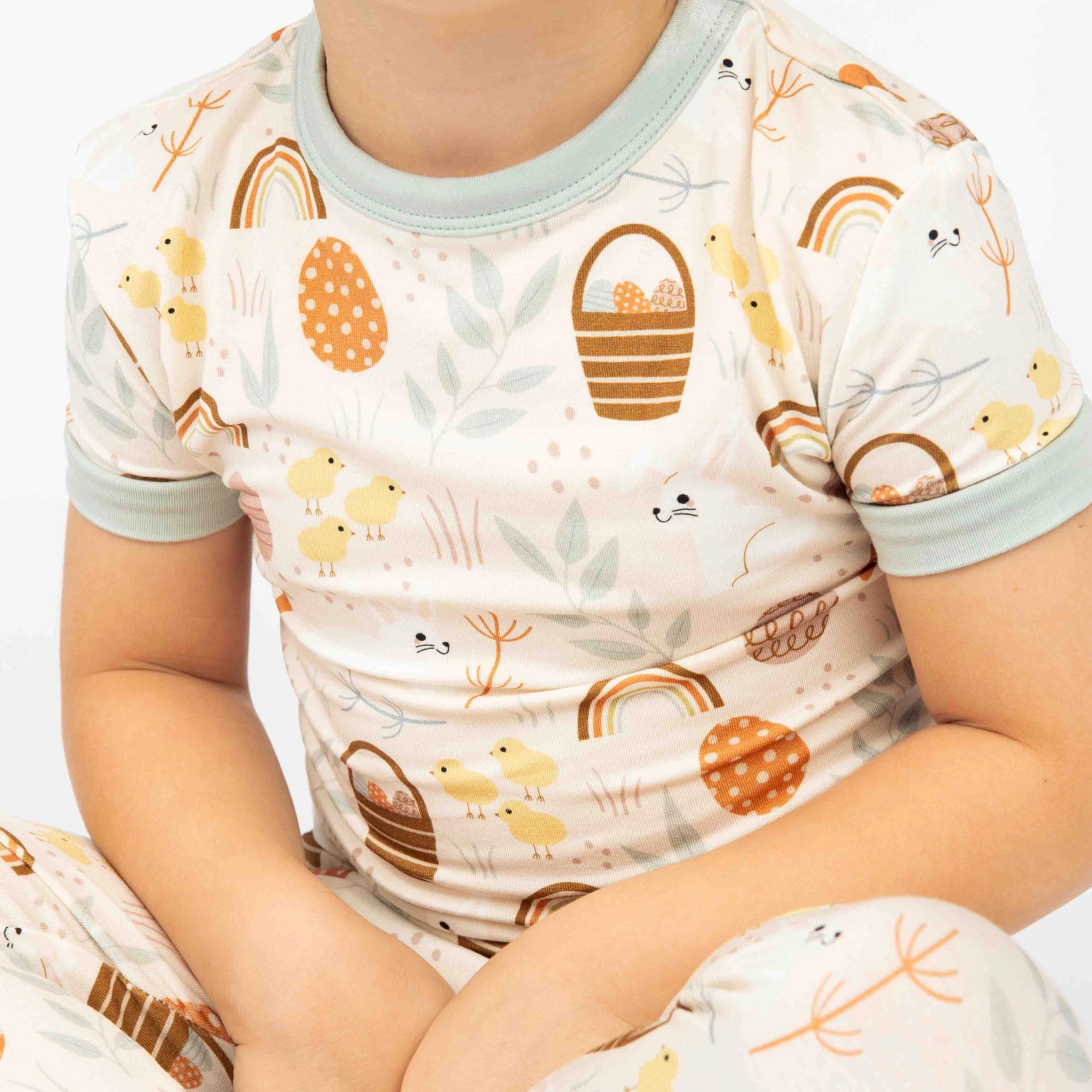 Kids Easter Pajamas - Bamboo Two-Piece