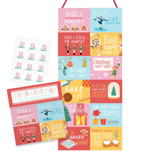 Christmas Countdown Hanging Activity Chart