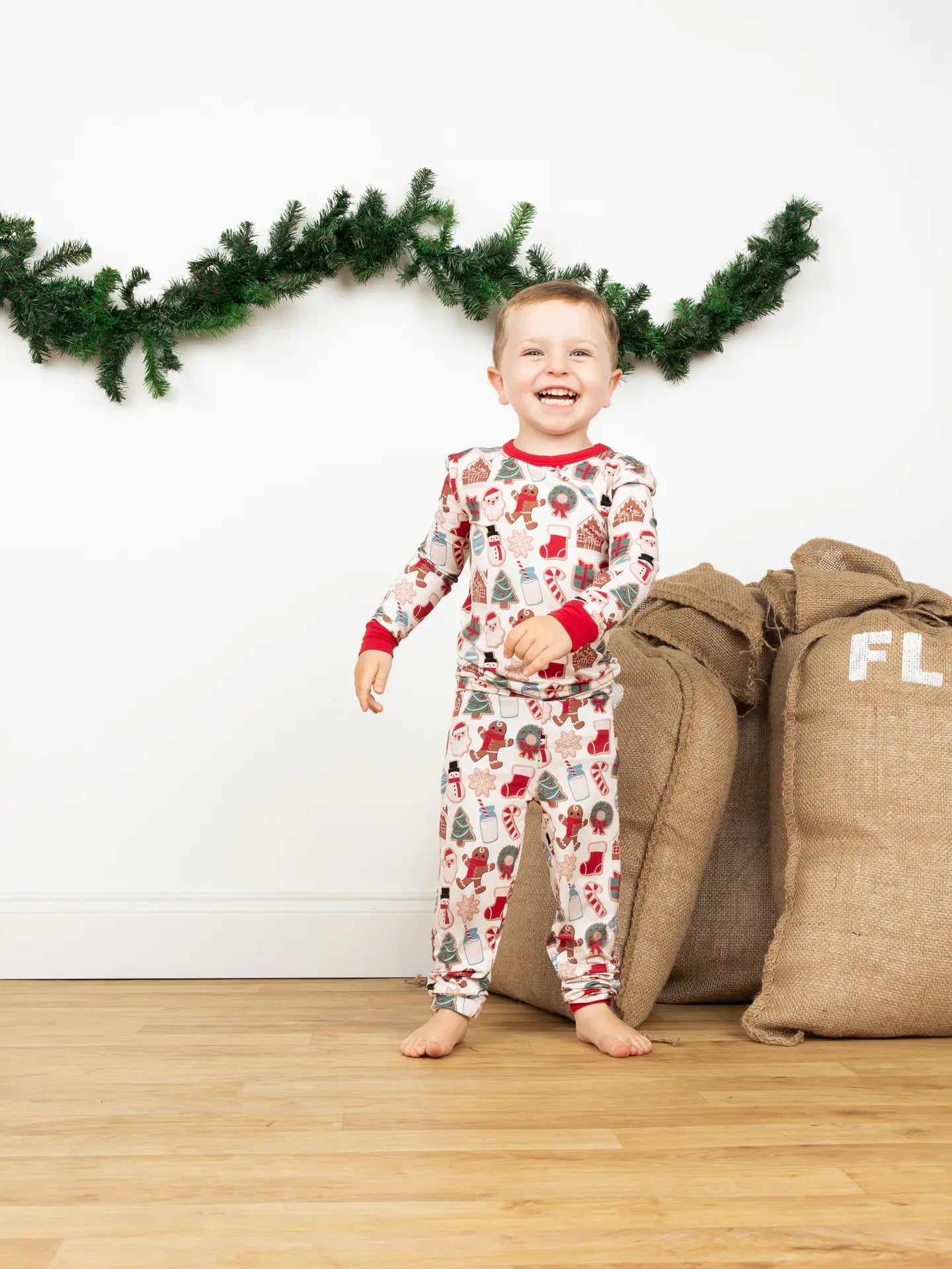Pajamas - Milk & Cookies Two-Piece Set