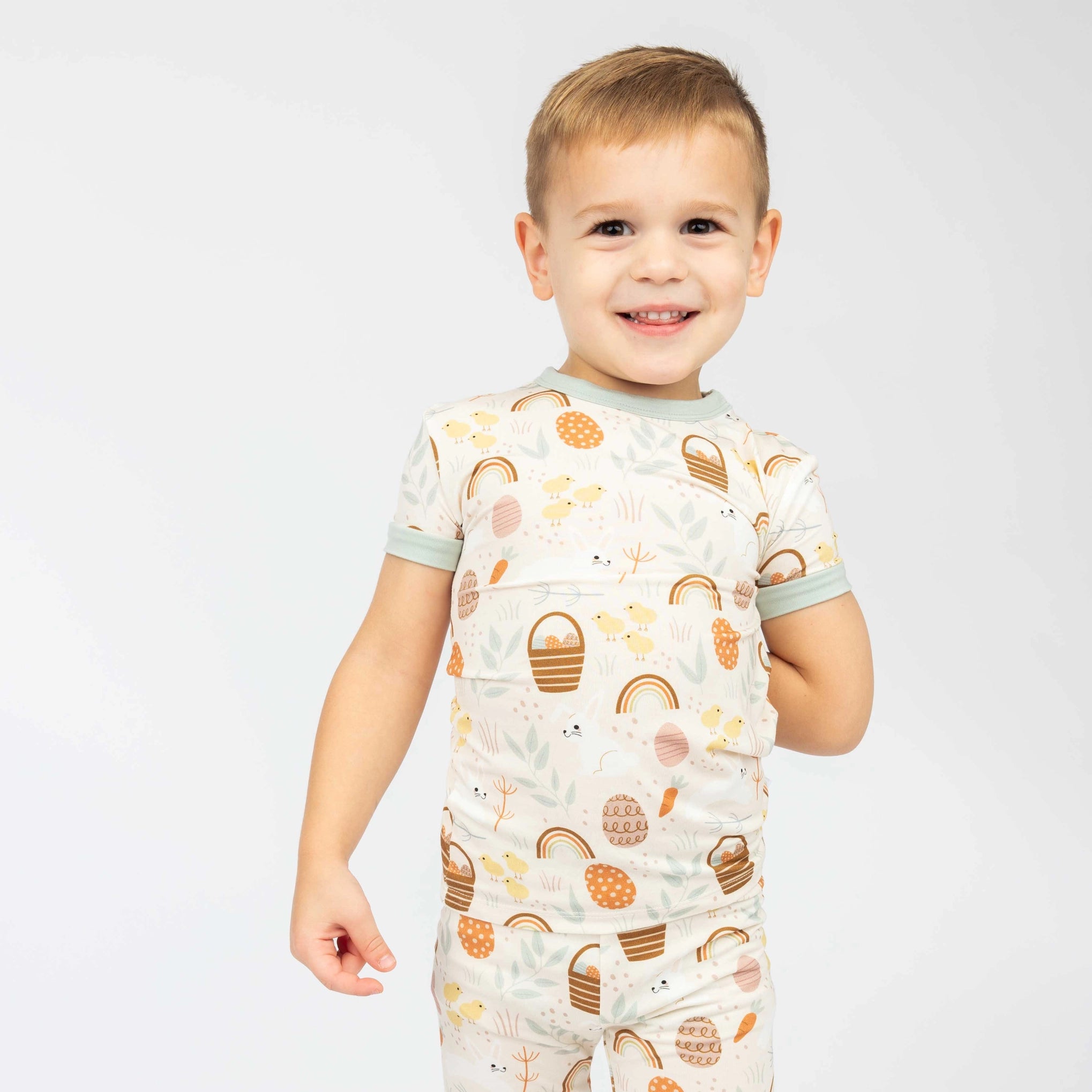 Kids Easter Pajamas - Bamboo Two-Piece