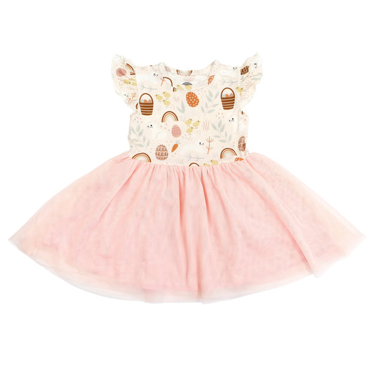 Kids Easter Twirl Dress